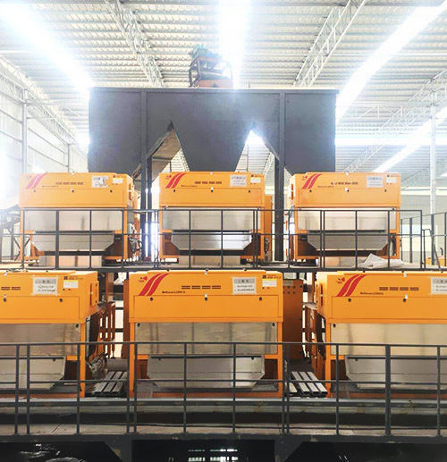 Belt Type Small Particle Ore Color Sorter in Australia 2017